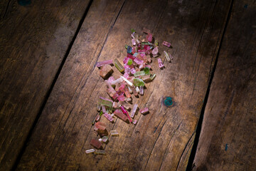 tourmaline mineral specimen stone rock geology gem crystal