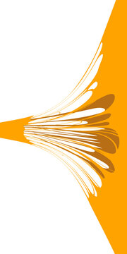 Slime sticky stretched. Yellow funny squesse, jelly glue liquid substance, tencion, elasticity. Vector illustration