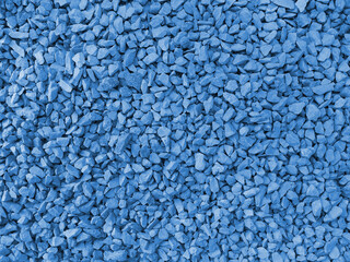 blue colored natural granule stones for landscaping decoration