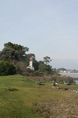 le phare de Sainte Marine, Bénodet Bretagne