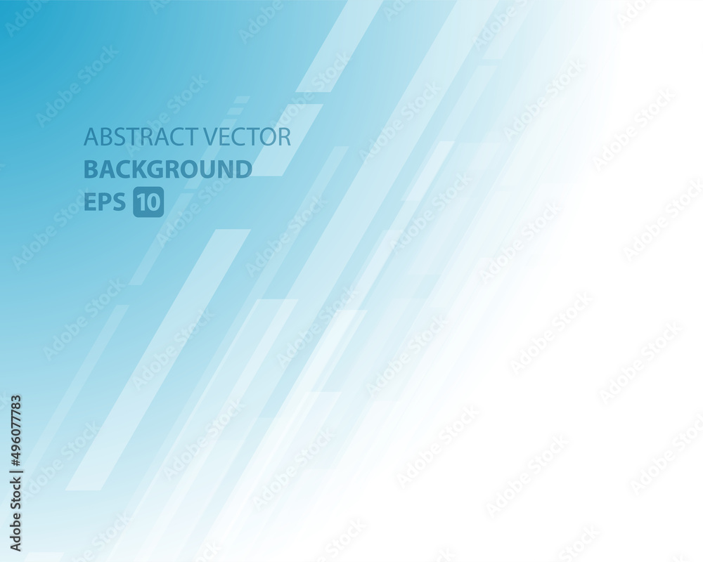 Wall mural abstract digital technology bright lines motion design vector background