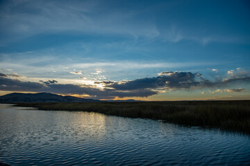 Obraz premium titicaca lake