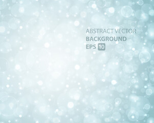 Lens flare and bokeh sparkles lights abstract vector background.
