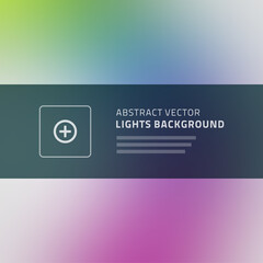 Abstract vector background for website header, banner, presentation or brochure, beautiful blurred light