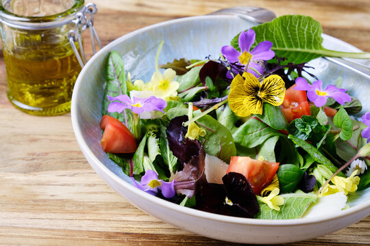 Wildflower salad