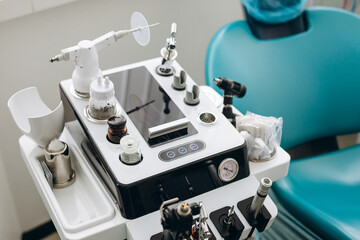 Medical equipment in a hospital