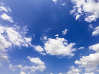 blue sky with clouds