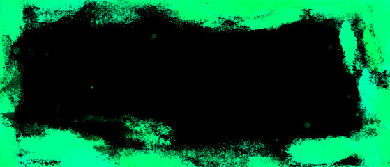 Green and black dirty grunge texture background	