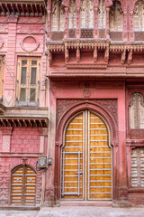 Obraz premium Vintage Havelis of Bikaner, Rajasthan