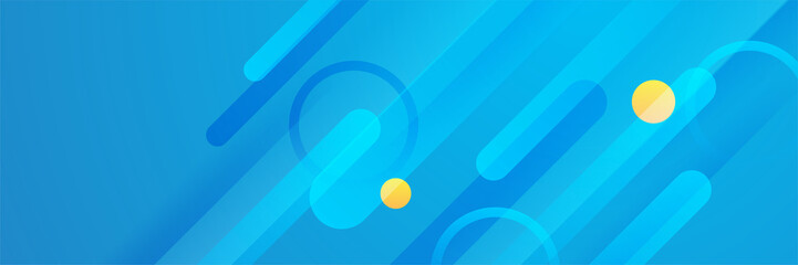 Modern geometrical abstract banner background. Business or technology presentation design template, brochure or flyer pattern, or geometric web banner