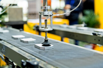 Robotic arm for sucking in factory