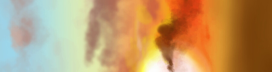 Landscape background. Abstract art template. Vector illustration.