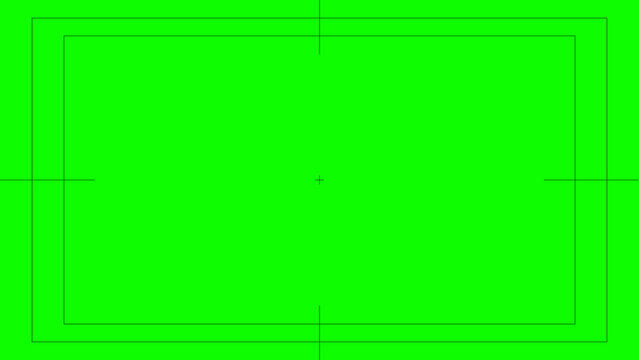 Green colored chroma key background for video footage.