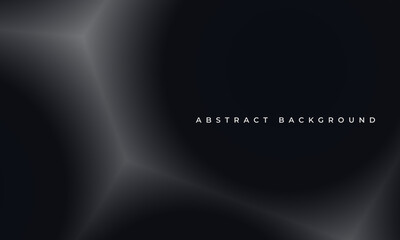 Black vector abstract background with luxury futuristic geometric elements. Black modern abstract shape concept for web page and website. Vector illustration