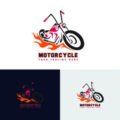 Motorcycle Logo Design - Logo Template
