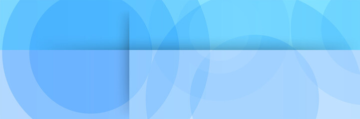Modern blue geometrical abstract banner background. Business or technology presentation design template, brochure or flyer pattern, or geometric web banner