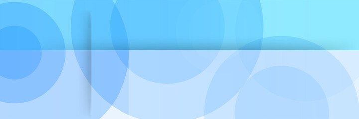 Modern blue geometrical abstract banner background. Business or technology presentation design template, brochure or flyer pattern, or geometric web banner