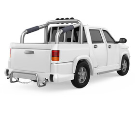 Pickup Truck Isolated