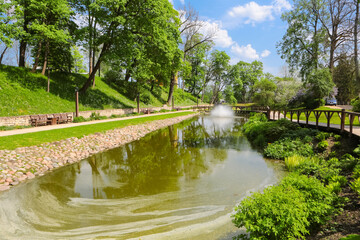 Fototapeta premium Town Kuldiga, Latvia