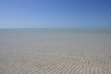 Uma praia paradisíaca