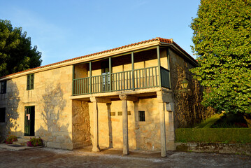 Rosalia de Castro House Museum, Casa da Matanza, Padron in the province of La Coruña, region of...
