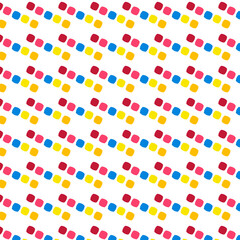 patrón con cuadrados multicolor