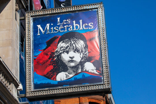Les Miserables at the Sondheim Theatre in London, UK