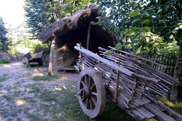 village préhistorique reconstitué