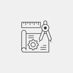  Engineering vector icon illustration sign