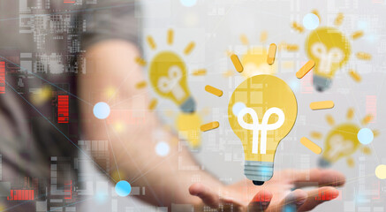 Neural network 3D illustration. Big data and cybersecurity