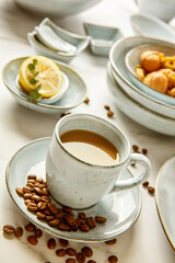 Afternoon Tea Series Coffee with Lemon Vegetarian