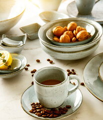 Afternoon Tea Series Coffee with Lemon Vegetarian