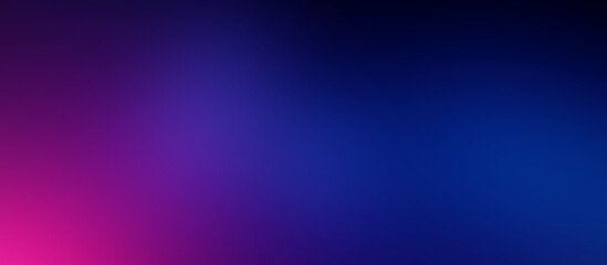 Blurred blue and red color banner background. Gradient, smooth gradation bright design. Template concept photo
