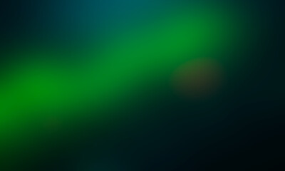 Blurred green color background. Gradient, smooth gradation bright design. Template concept photo