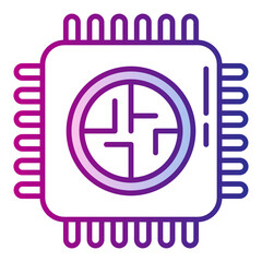 Obraz premium cipset computer