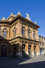 Fototapeta na wymiar Massimo Bellini Theater in Catania, Sicily, Italy 