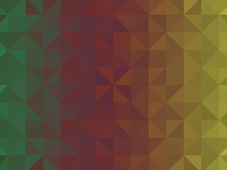 Colorful abstract pixel background. Triangular pixelation. Color texture.
