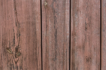 Obraz premium Old wooden worn fence boards weathered texture brown dirty obsolete plank background