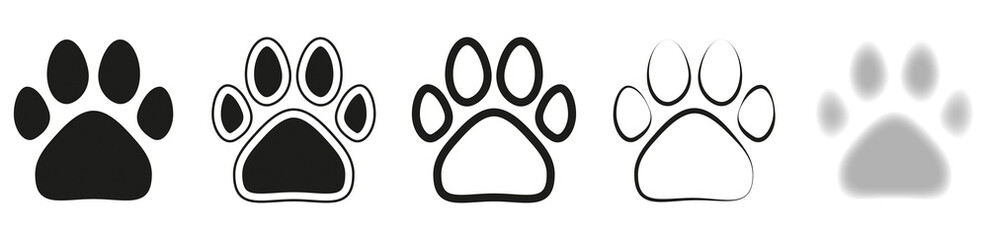 EMPREINTE DE PATTE D'ANIMAL © kazy