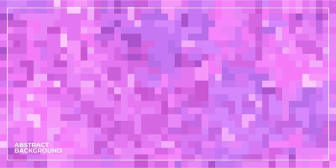 purple abstract geometric pixel square tiled mosaic background