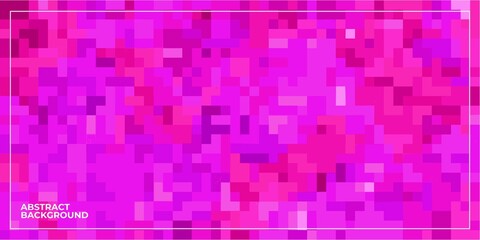 pink abstract geometric pixel square tiled mosaic background