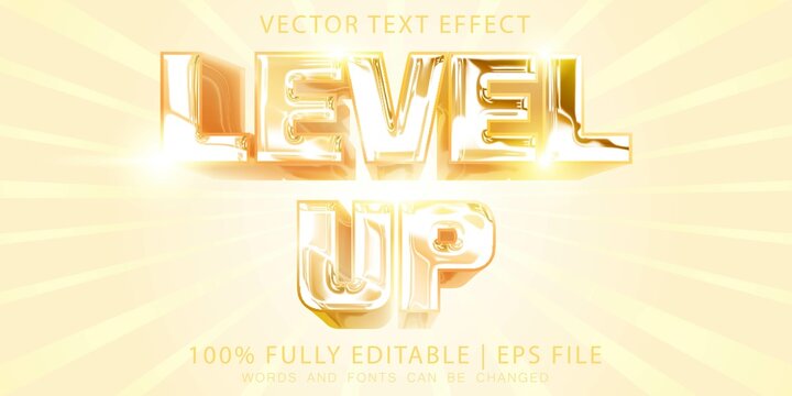 Golden Editable Text Effect