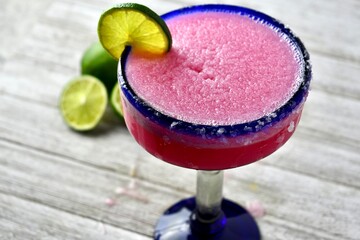 Prickly pear margarita