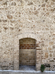 walls in Antalya, Turkey. historical buildings
