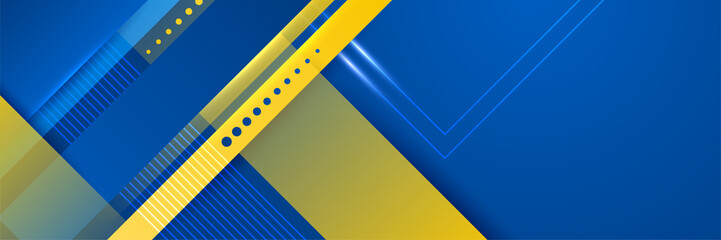 Blue and yellow orange background with stripes. Vector abstract background texture design, bright poster. Abstract background modern hipster futuristic graphic. Multi-layer effect with texture.