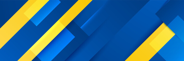 Blue and yellow orange background with stripes. Vector abstract background texture design, bright poster. Abstract background modern hipster futuristic graphic. Multi-layer effect with texture.