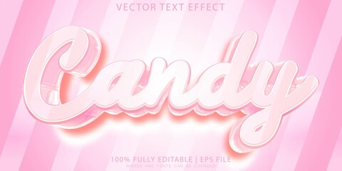 Cute Candy Editable Text Effect