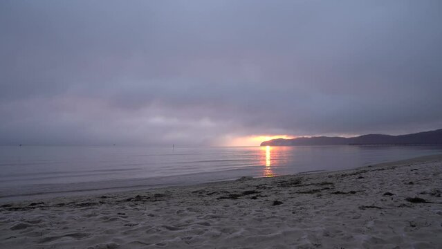 Sonnenaufgang an der Ostsee