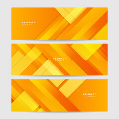 Orange yellow abstract background geometry shine and layer element vector for presentation design. Suit for business, corporate, institution, party, festive, seminar, and talks.