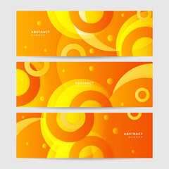 Orange yellow abstract background geometry shine and layer element vector for presentation design. Suit for business, corporate, institution, party, festive, seminar, and talks.